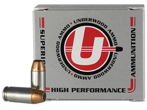 Underwood Ammunition 40 S&W 200 Grain Jacketed Hollow Point Subsonic Box of 20 For Sale