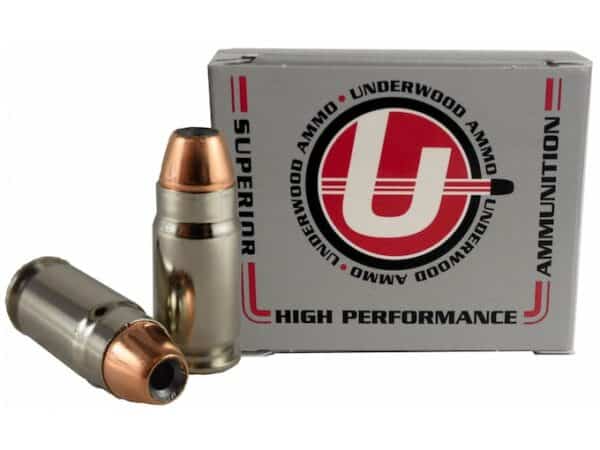 Underwood Ammunition 40 Super 135 Grain Jacketed Hollow Point Box of 20 For Sale