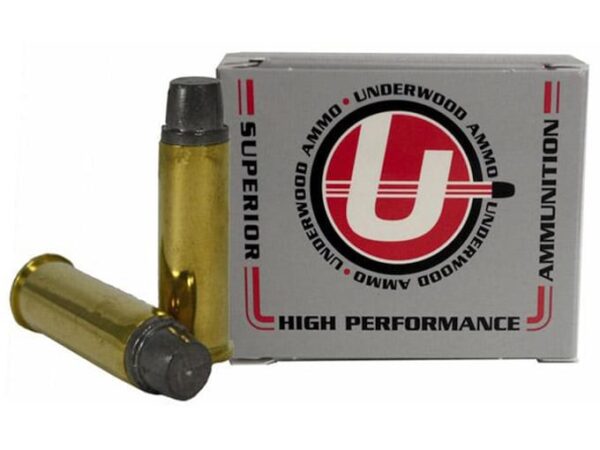 Underwood Ammunition 41 Remington Magnum 230 Grain Lead Keith-Type Semi-Wadcutter Gas Check Box of 20 For Sale