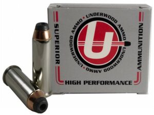Underwood Ammunition 44 Remington Magnum 240 Grain Jacketed Hollow Point Box of 20 For Sale