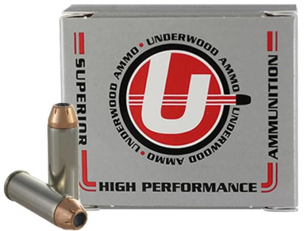 Underwood Ammunition 45 Colt (Long Colt) +P 300 Grain Hornady XTP Jacketed Hollow Point Box of 20 For Sale