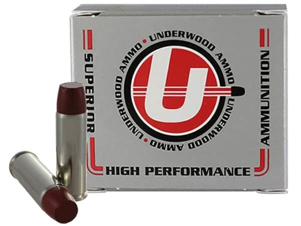 Underwood Ammunition 454 Casull 325 Grain Lead Long Flat Nose Gas Check Box of 20 For Sale