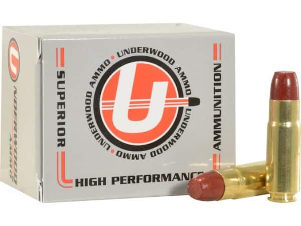 Underwood Ammunition 458 SOCOM 500 Grain Hard Cast Lead Flat Nose Gas Check Subsonic Box of 20 For Sale