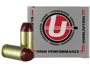 Underwood Ammunition 460 Rowland 255 Grain Hard Cast Lead Flat Nose Box of 20 For Sale