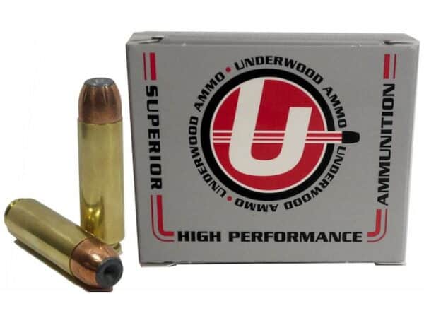 Underwood Ammunition 50 Beowulf 325 Grain Bonded Jacketed Hollow Point Box of 20 For Sale