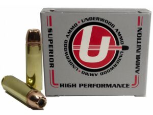 Underwood Ammunition 50 Beowulf 350 Grain Hornady XTP Jacketed Hollow Point Box of 20 For Sale