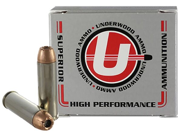 Underwood Ammunition 500 S&W Magnum 350 Grain Hornady XTP Jacketed Hollow Point Box of 20 For Sale