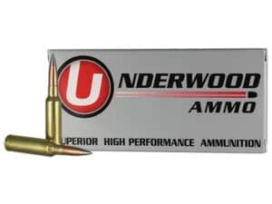 Underwood Ammunition 6.5 Creedmoor 119 Grain Lehigh Match Grade Solid Flash Tip Lead-Free Box of 20 For Sale