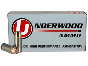 Underwood Ammunition 9mm Luger +P 124 Grain Full Metal Jacket Box of 50 For Sale
