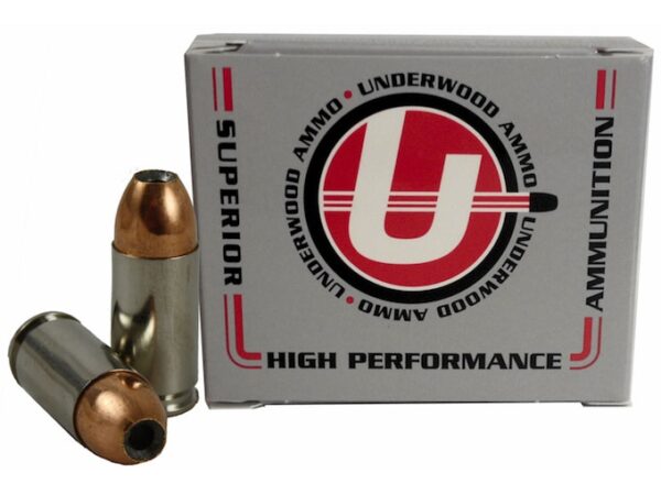 Underwood Ammunition 9mm Luger +P+ 124 Grain Jacketed Hollow Point Box of 20 For Sale