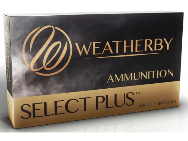 Weatherby Select Plus Ammunition 257 Weatherby Magnum 115 Grain Nosler Ballistic Tip Box of 20 For Sale 1