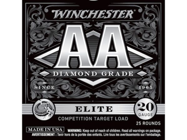 Winchester AA Diamond Grade Ammunition 20 Gauge 2-3/4" 7/8 oz #7-1/2 Shot For Sale