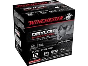 Winchester Drylok Magnum Plated Ammunition 12 Gauge Non-Toxic Steel For Sale