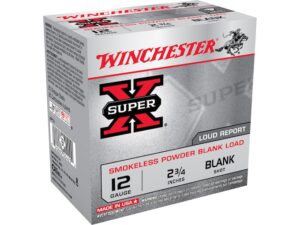 Winchester Field Trial Popper Load Ammunition 12 Gauge 2-3/4" Smokeless Blank Box of 25 For Sale