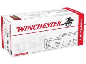 Winchester Game and Target Ammunition 12 Gauge 2-3/4" 1-1/8 oz Shot For Sale