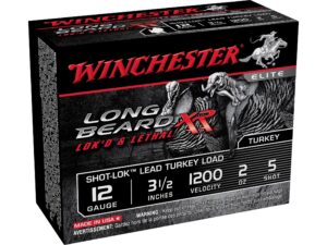 500 Rounds of Winchester Long Beard XR Turkey Ammunition 12 Gauge Copper Plated Shot For Sale