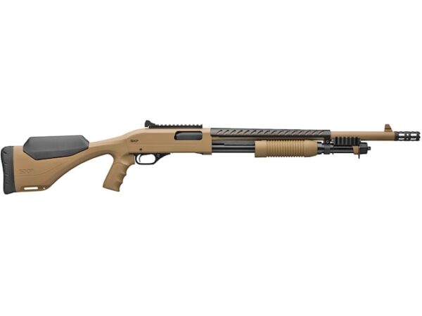 Winchester SXP Extreme Defender 12 Gauge Pump Action Shotgun 18" Barrel Matte and Flat Dark Earth Pistol Grip For Sale