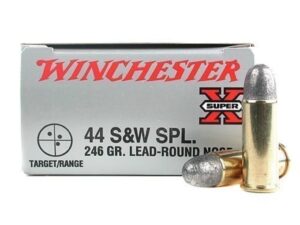Winchester Super-X Ammunition 44 Special 246 Grain Lead Round Nose For Sale