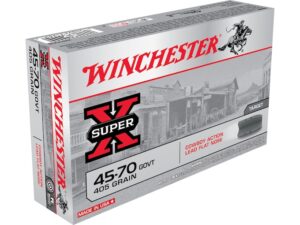 Winchester Super-X Cowboy Action Ammunition 45-70 Government 405 Grain Lead Flat Nose For Sale
