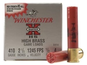 Winchester Super-X High Brass Ammunition 410 Bore For Sale