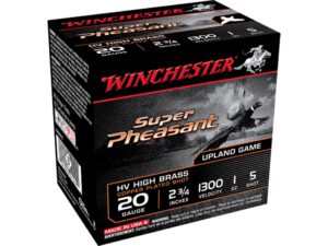 500 Rounds of Winchester Super-X Super Pheasant Ammunition 20 Gauge Copper Plated Shot For Sale