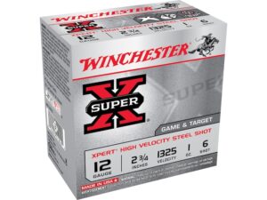 Winchester Super-X Xpert Game and Target Ammunition 12 Gauge 2-3/4" Non-Toxic Steel Shot For Sale