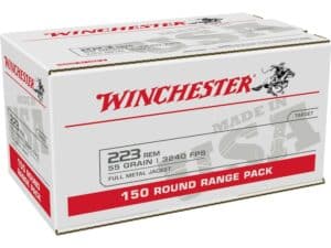 Winchester USA Ammunition 223 Remington 55 Grain Full Metal Jacket For Sale