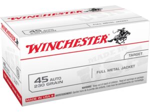 Winchester USA Ammunition 45 ACP 230 Grain Full Metal Jacket For Sale