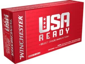Winchester USA Ready Ammunition 40 S&W 165 Grain Full Metal Jacket Flat Nose For Sale