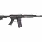 Anderson AM-15 Optics Ready Semi-Automatic Centerfire Rifle 5.56x45mm NATO 16" Barrel Black and Black Collapsible For Sale