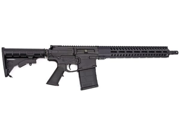 Andro Corp Industries ACI-10 Semi-Automatic Centerfire Rifle 308 Winchester 16" Barrel Melonite Black and Black Adjustable For Sale
