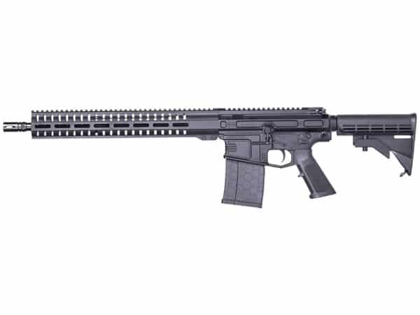 Andro Corp Industries ACI-15 Divergent Mod 1 Semi-Automatic Centerfire Rifle 6.5 Creedmoor 18″ Barrel QPQ and Black Adjustable For Sale