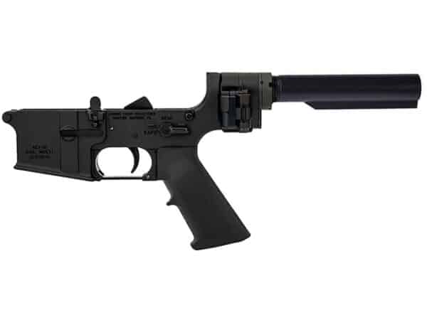 Andro Corp Industries ACI-15 Law Tactical Folding Stock Adapter Complete Lower Receiver Black For Sale