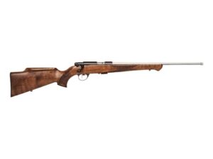 Anschutz 1712 AV Silhouette Bolt Action Rimfire Rifle 22 Long Rifle 18" Barrel Stainless Steel and Walnut Monte Carlo For Sale