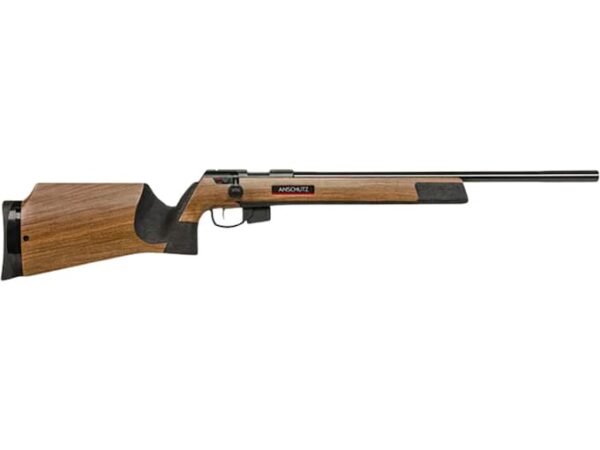 Anschutz 1761 HB MSR Bolt Action Rimfire Rifle 22 Long Rifle 21.4" Barrel Blued and Walnut For Sale