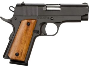 Armscor Rock Island GI Standard Compact Semi-Automatic Pistol 45 ACP 3.5" Barrel 7-Round Black Wood