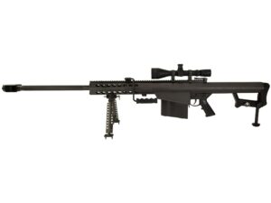Barrett Firearms M107 Semi-Automatic Centerfire Rifle 50 BMG 29″ Fluted Barrel Matte and Black Pistol Grip With Scope For Sale