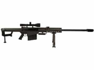 Barrett Firearms M107 Semi-Automatic Centerfire Rifle 50 BMG 29" Fluted Barrel Matte and Black Pistol Grip With Scope For Sale