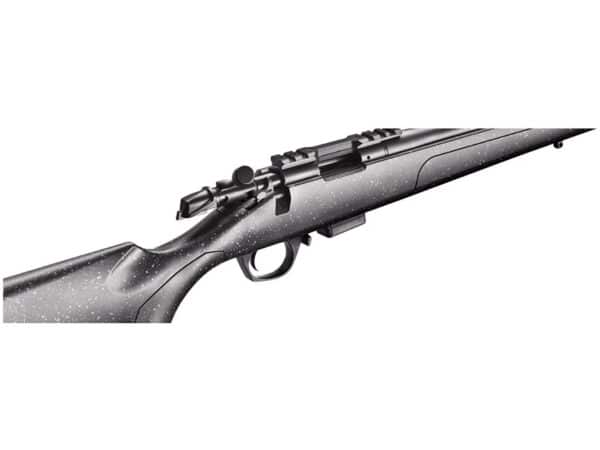 Bergara BMR Carbon Bolt Action Rimfire Rifle 22 Long Rifle 18″ Barrel Carbon Fiber and Black/Grey For Sale