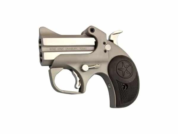 Bond Arms Roughneck Break Open Pistol 9mm Luger 2.5" Barrel 2-Round Stainless Black For Sale