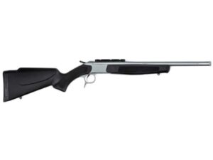CVA Scout TB Compact Single Shot Centerfire Rifle 300 AAC Blackout (7.62x35mm) 16.5" Barrel Stainless and Black Ambidextrous For Sale