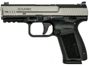 Canik TP9SF Elite Semi-Automatic Pistol 9mm Luger 4.19″ Barrel 15-Round Tungsten Black For Sale