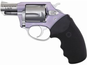 Charter Arms Lavender Lady Revolver 38 Special +P 2" Barrel 5-Round Stainless Black For Sale