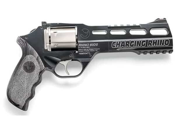 Chiappa Charging Rhino Revolver 9mm Luger 6" Barrel 6-Round BlackGray For Sale