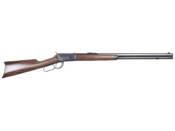Cimarron Firearms 1892 Lever Action Centerfire Rifle 45 Colt (Long Colt) 24" Barrel Blued and Walnut Straight Grip For Sale