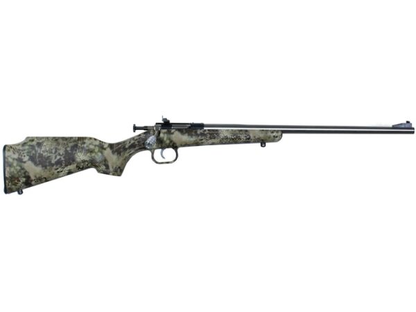 Crickett G2 Single Shot Youth Rimfire Rifle 22 Long Rifle 16.125" Barrel Stainless and Kryptek Typhon Monte Carlo For Sale