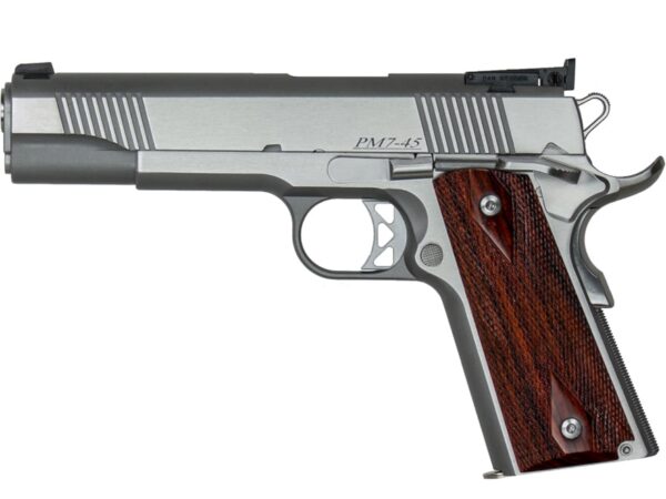 Dan Wesson Pointman Seven Semi-Automatic Pistol 45 ACP 5″ Barrel 8-Round Stainless For Sale