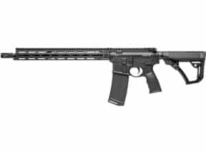 Daniel Defense DDM4v7 LW Semi-Automatic Centerfire Rifle 5.56x45mm NATO 16″ Barrel Black and Black Collapsible For Sale