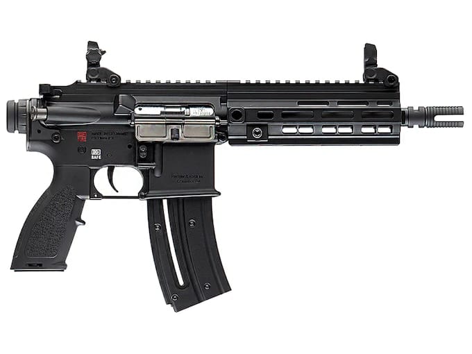 HK HK416 Pistol 22 Long Rifle 8.5" Threaded Barrel, Black For Sale