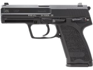HK USP9 V1 Semi-Automatic Pistol 9mm Luger 4.25″ Barrel 15-Round Black Night Sights For Sale